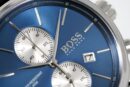 Hugo Boss Men's Watch Chronograph Blue Jet Leather - HB1513283